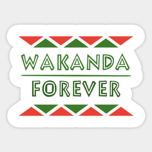 Wakanda Forever Sticker